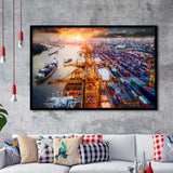 Logistics and Transportation Framed Art Prints Wall Decor - Painting Prints, Framed Picture, Home Decor