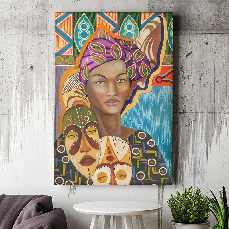 Lois M Jones Harlem Art For Auction Canvas Prints Wall Art - Painting Canvas , Home Wall Decor, Prints for Sale, Painting Art
