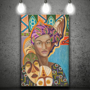 Lois M Jones Harlem Art For Auction Canvas Prints Wall Art - Painting Canvas , Home Wall Decor, Prints for Sale, Painting Art
