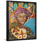 Lois M Jones Harlem Art For Auction by Lois Mailou Jones  - Framed Prints, Framed Wall Art, Art Print, Prints for Sale