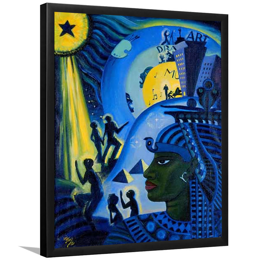Harlem Renaissance Pattern Frame Harlem Renaissance Art