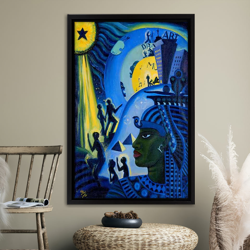 Lois Mailou Jones Voices of the Harlem Renaissance Framed Canvas Prints Wall Art - Painting Canvas , Home Wall Decor, For Sale