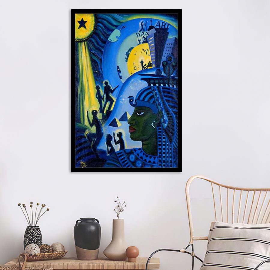 Voices Of The Harlem Renaissance by Lois Mailou Jones  - Framed Prints, Framed Wall Art, Art Print, Prints for Sale