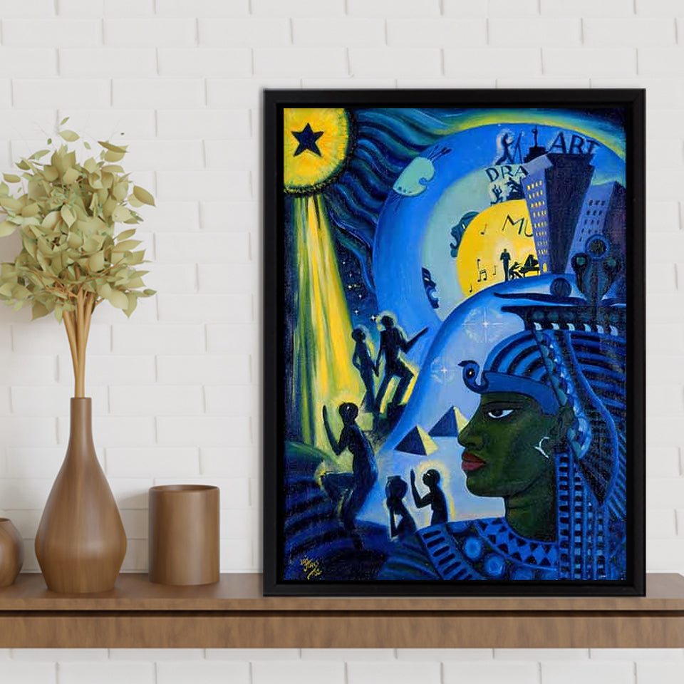 Lois Mailou Jones Voices of the Harlem Renaissance Framed Canvas Prints Wall Art - Painting Canvas , Home Wall Decor, For Sale