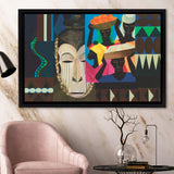 Lois Mailou Jones Hunter Museum Of American Art Framed Canvas Prints Wall Art - Painting Canvas, Home Wall Decor, For Sale