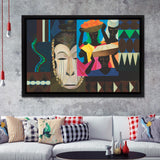 Lois Mailou Jones Hunter Museum Of American Art Framed Canvas Prints Wall Art - Painting Canvas, Home Wall Decor, For Sale