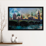 London Framed Canvas Prints Wall Art Decor - Painting Canvas, Framed Picture, Home Decor