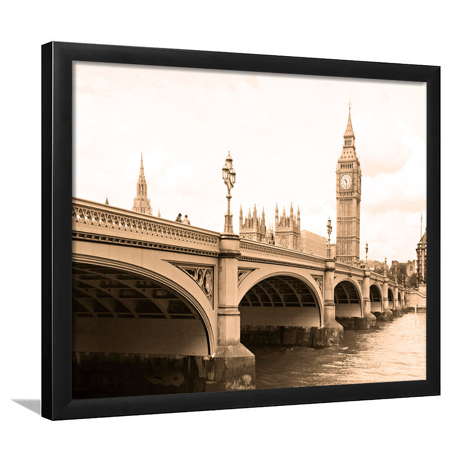London Cityscape Framed Art Prints Wall Art Decor, Framed Picture, Home Decor