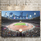 London England Olympic Stadium, Stadium Canvas, Sport Art, Gift for him, Fan Gift, Canvas Prints Wall Art Decor