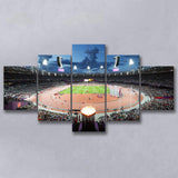 London England Olympic Stadium, Stadium Canvas, Sport Art, Large Canvas, Multi Panels, Canvas Prints Wall Art Decor