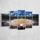 London England Olympic Stadium, Stadium Canvas, Sport Art, Large Canvas, Multi Panels, Canvas Prints Wall Art Decor