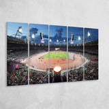 London England Olympic Stadium, Stadium Canvas, Sport Art, Gift for him, Multi Panels B, Canvas Prints Wall Art Decor
