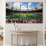 London Football Stadium, Stadium Canvas, Sport Art, Gift for him, Multi Panels B, Canvas Prints Wall Art Decor