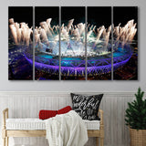 London Olympic Stadium, Stadium Canvas, Sport Art, Gift for him, Multi Panels B, Canvas Prints Wall Art Decor