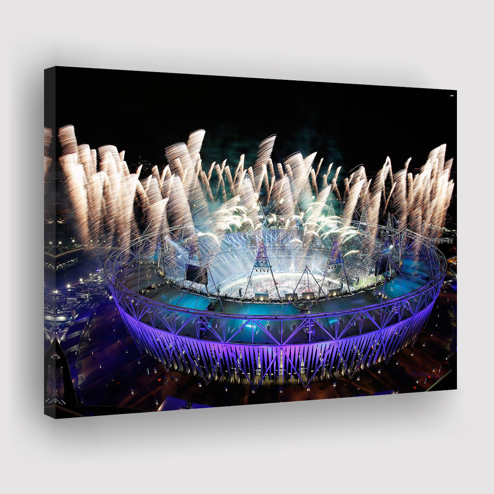 London Olympic Stadium, Stadium Canvas, Sport Art, Gift for him, Fan Gift, Canvas Prints Wall Art Decor