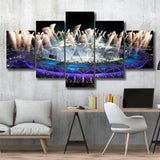 London Olympic Stadium, Stadium Canvas, Sport Art, Large Canvas, Multi Panels, Canvas Prints Wall Art Decor