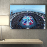 London Olympic Stadium in England, Stadium Canvas, Sport Art, Gift for him, Fan Gift, Canvas Prints Wall Art Decor