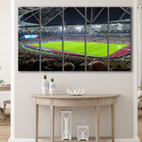 London Stadium, Stadium Canvas, Sport Art, Gift for him,100 Multi Panels B, Canvas Prints Wall Art Decor