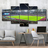 London Stadium, Stadium Canvas, Sport Art, Large Canvas,V1 Multi Panels, Canvas Prints Wall Art Decor