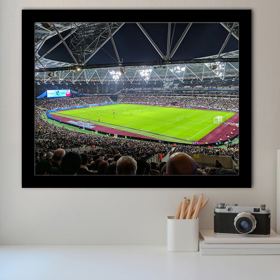 London Stadium, Stadium Canvas, Sport Art, Gift for him,100 Framed Art Prints Wall Art Decor, Framed Picture