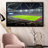 London Stadium, Stadium Canvas, Sport Art, Gift for him,100 Framed Canvas Prints Wall Art Decor, Framed Picture