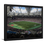 London Stadium in England, Stadium Canvas, Sport Art, Gift for him, Framed Art Prints Wall Art Decor, Framed Picture