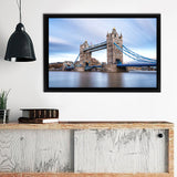 London Tower Bridge Framed Canvas Wall Art - Framed Prints, Canvas Prints, Prints for Sale, Canvas Painting