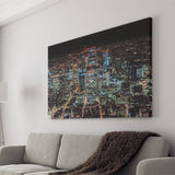 London Light At Night Canvas Wall Art - Canvas Prints, Prints for Sale, Canvas Painting, Canvas On Sale