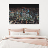 London Light At Night Canvas Wall Art - Canvas Prints, Prints for Sale, Canvas Painting, Canvas On Sale