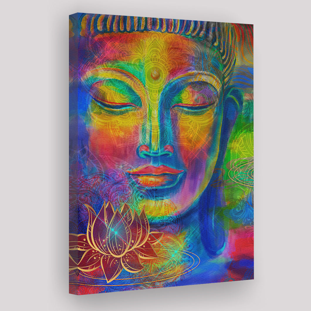 Lord Buddha Canvas Prints Wall Art - Canvas Painting, Painting Prints, Prints for Sale, Wall Decor, Home Decor