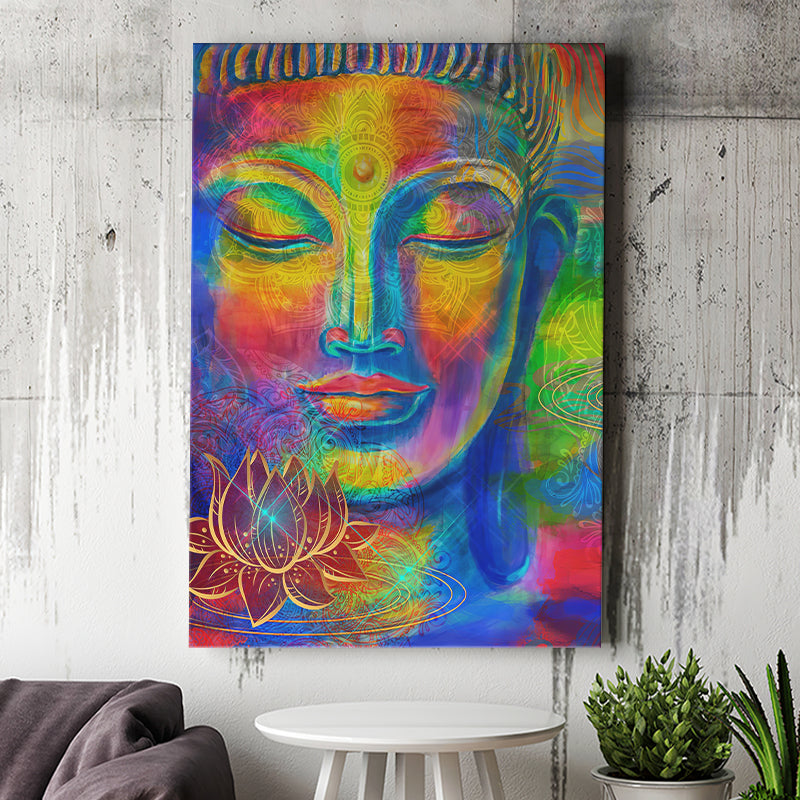 Lord Buddha Canvas Prints Wall Art - Canvas Painting, Painting Prints, Prints for Sale, Wall Decor, Home Decor