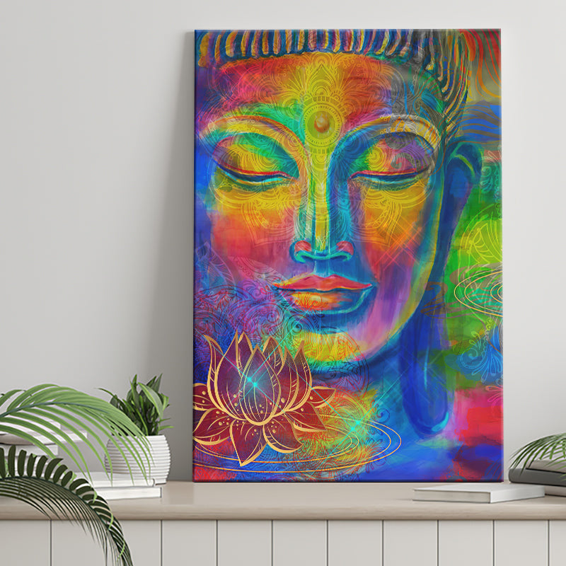 Lord Buddha Canvas Prints Wall Art - Canvas Painting, Painting Prints, Prints for Sale, Wall Decor, Home Decor