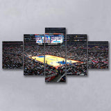 Los Angeles Clippers Stadium Canvas Prints Staples Center Wall Art,Multi Panels,Sport Stadium Art Prints, Fan Gift