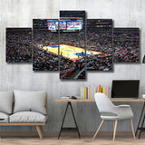 Los Angeles Clippers Stadium Canvas Prints Staples Center Wall Art,Multi Panels,Sport Stadium Art Prints, Fan Gift