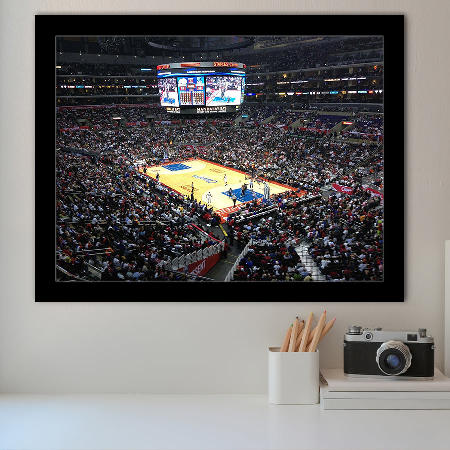 Los Angeles Clippers Stadium Art Prints Staples Center Wall Art,Sport Stadium Art Prints, Fan Gift, Wall Decor