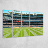 Los Angeles Dodgers Stadium Canvas Prints Dodger Stadium Wall Art,Multi Panels B,Sport Stadium Art Prints, Fan Gift
