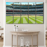 Los Angeles Dodgers Stadium Canvas Prints Dodger Stadium Wall Art,Multi Panels B,Sport Stadium Art Prints, Fan Gift