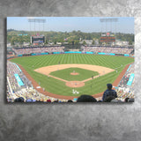 Los Angeles Dodgers Wall Art Dodger Stadium Canvas Prints,Sport Stadium Art Prints, Fan Gift, Wall Decor