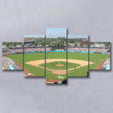 Los Angeles Dodgers Wall Art Dodger Stadium Canvas Prints,Multi Panels,Sport Stadium Art Prints, Fan Gift