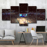 Los Angeles Lakers Stadium Canvas Prints Staples Center Wall Art,Multi Panels,Sport Stadium Art Prints, Fan Gift