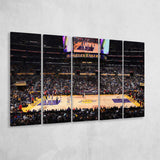 Los Angeles Lakers, Stadium Canvas, Sport Art, Gift for him, Multi Panels B, Canvas Prints Wall Art Decor