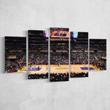 Los Angeles Lakers, Stadium Canvas, Sport Art, Large Canvas, Multi Panels, Canvas Prints Wall Art Decor