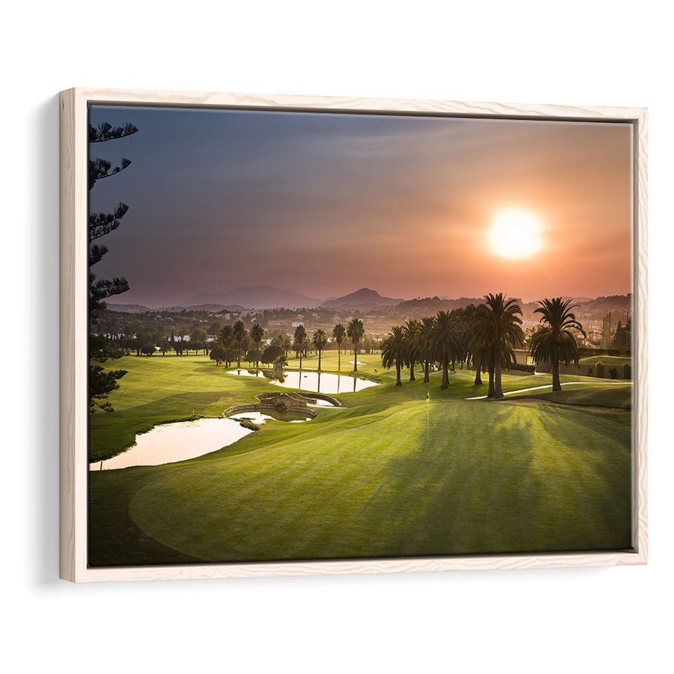 Los Naranjos, Spain Nice Course Golf Trip, Golf, Golf Holidays, Golf Art Print, Framed Canvas Prints Wall Art Decor, Floating Frame