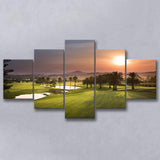 Los Naranjos, Spain Nice Course Golf Trip, Golf, Golf Holidays, Golf Art Print, 5 Panels Canvas Prints Wall Art Decor
