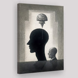 Lost Your Mind Abstract Art Canvas Prints Wall Art, Home Living Room Decor, Large Canvas