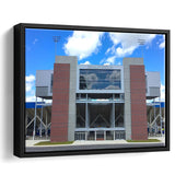 Louisiana Tech Bulldogs Stadium Wall Art Joe Aillet Framed Canvas Prints,Sport Stadium Art Prints, Fan Gift