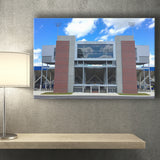 Louisiana Tech Bulldogs Wall Art Joe Aillet Stadium,Sport Stadium Art Prints, Fan Gift, Wall Decor
