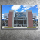 Louisiana Tech Bulldogs Wall Art Joe Aillet Stadium,Sport Stadium Art Prints, Fan Gift, Wall Decor