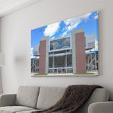 Louisiana Tech Bulldogs Wall Art Joe Aillet Stadium,Sport Stadium Art Prints, Fan Gift, Wall Decor
