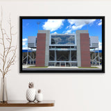Louisiana Tech Bulldogs Stadium Wall Art Joe Aillet Framed Canvas Prints,Sport Stadium Art Prints, Fan Gift